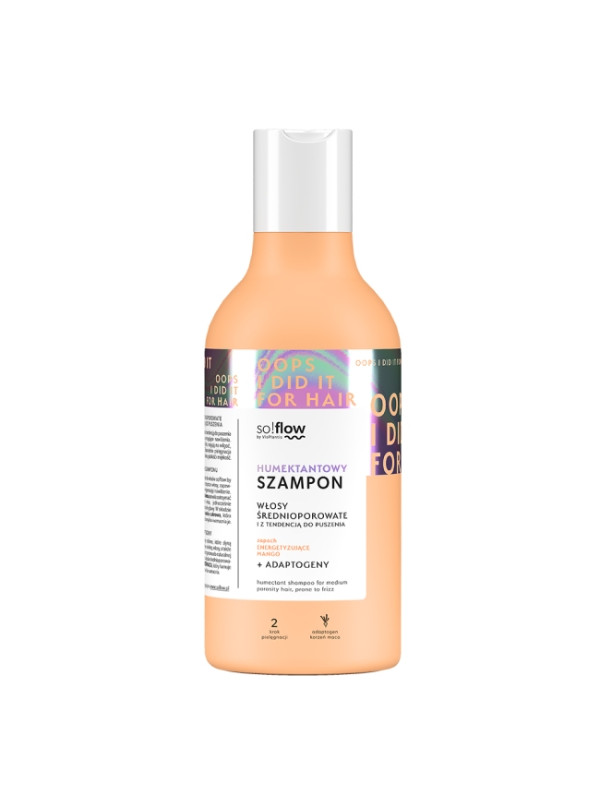 Vis Plantis so!flow Humectant Shampoo for medium porosity hair with a tendency to frizz 400 ml