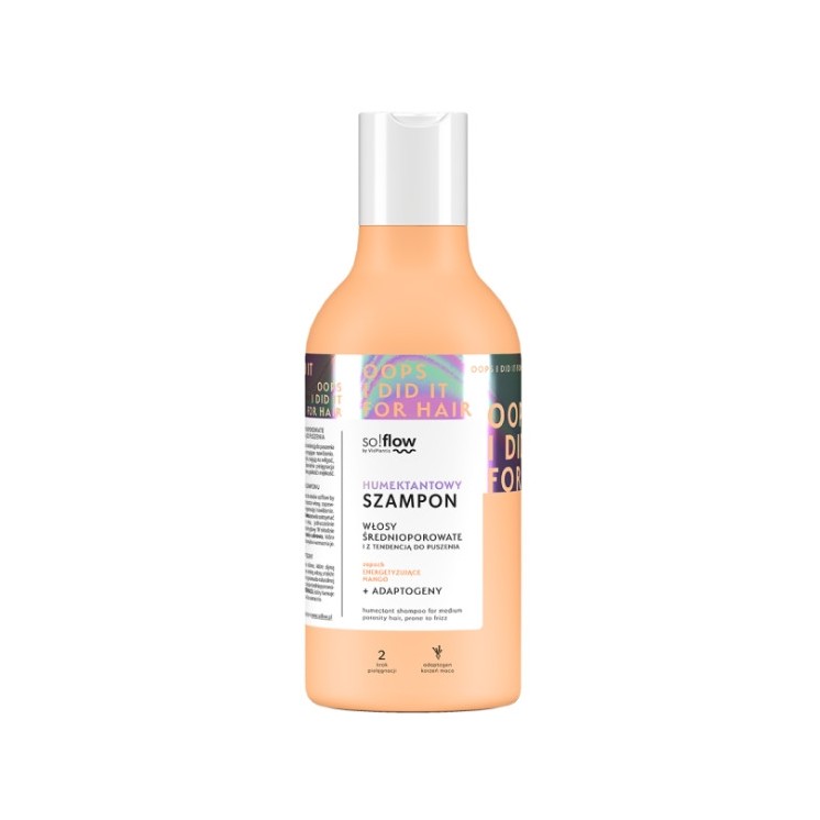 Vis Plantis so!flow Humektantowy Szampon do włosów średnioporowatych i z tendecją do puszenia 400 ml