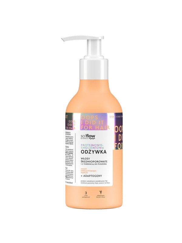 Vis Plantis so!flow Protein-emollient Conditioner for medium porosity hair with a tendency to frizz 400 ml