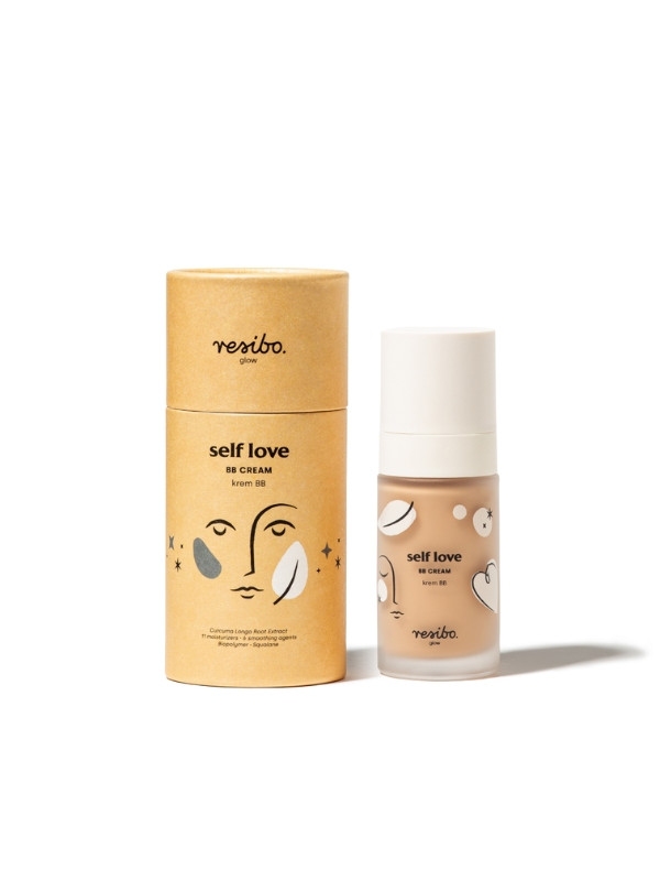 Resibo Glow Self Love Krem do twarzy BB Natural Beige SPF6 30 ml