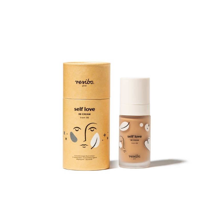 Resibo Glow Self Love Krem do twarzy BB Sunny Beige SPF6 30 ml