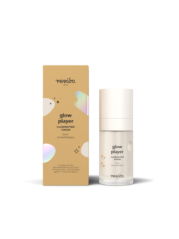 Resibo Glow Player rozświetlający Krem do twarzy 30 ml