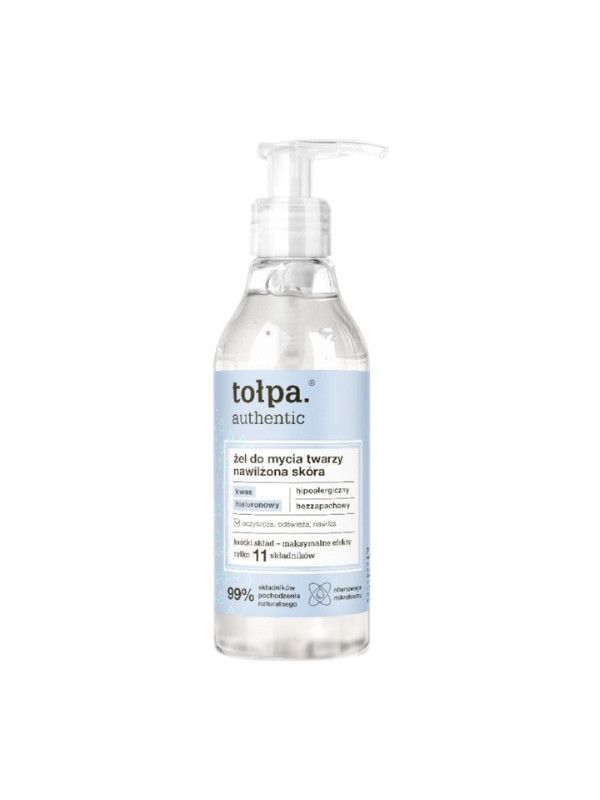 Tołpa Authentic Face wash gel moisturized skin 195 ml