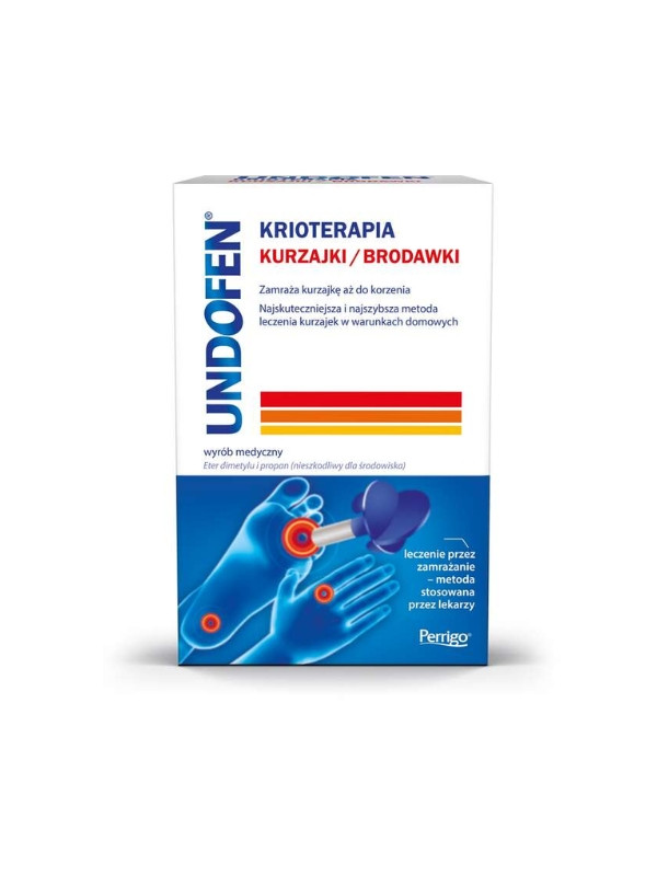 Undofen Krioterapia Aerozol na kurzajki i brodawki 50 ml