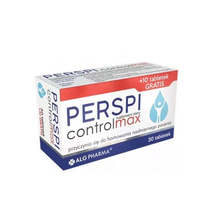 Perspi Control Max 30 tablets + 10 tablets