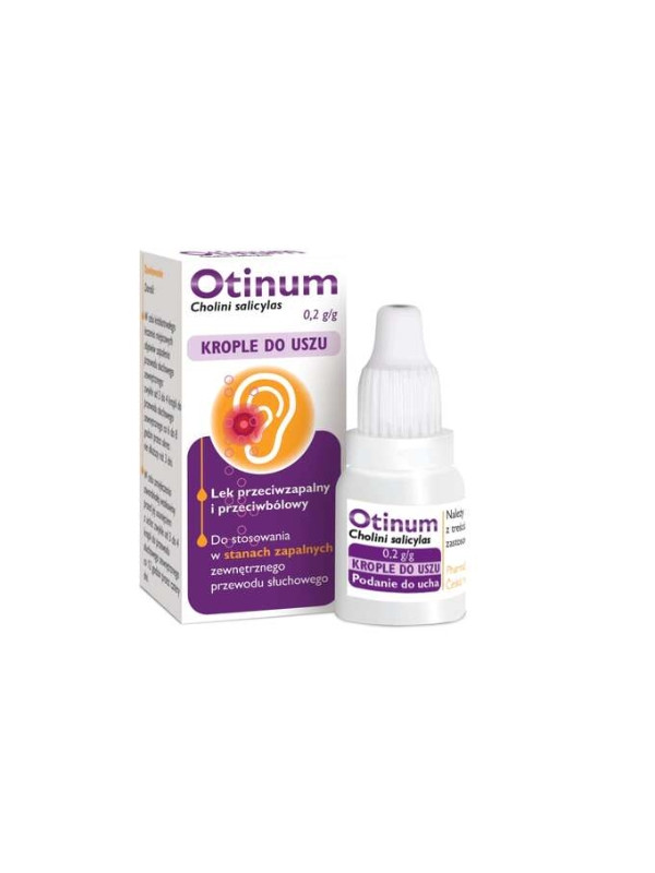 Otinum krople do uszu 10 ml