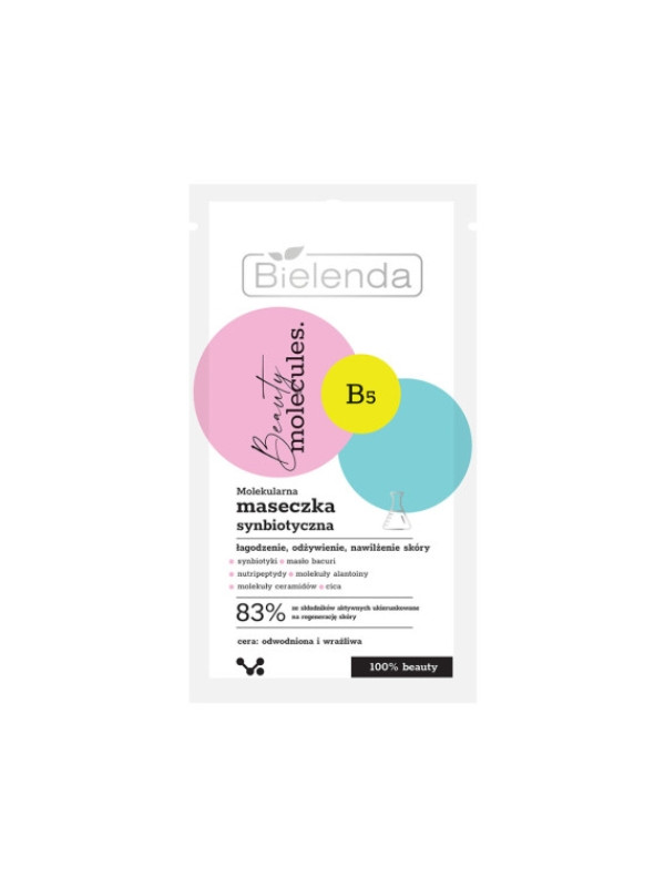 Bielenda Beauty Molecules Molekularna Maseczka do twarzy Synbiotyczna