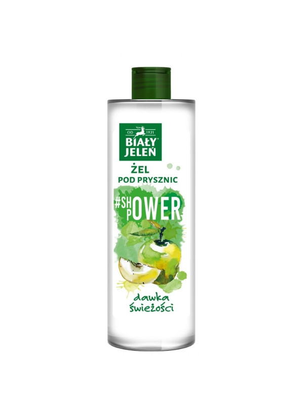 Biały Jeleń Shower Power Żel pod prysznic Jabłko 400 ml