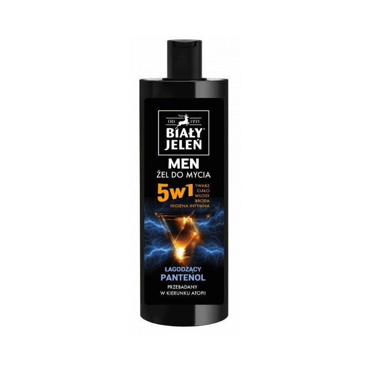 Biały Jeleń Men 5in1 Washing gel for men Soothing Pantenol