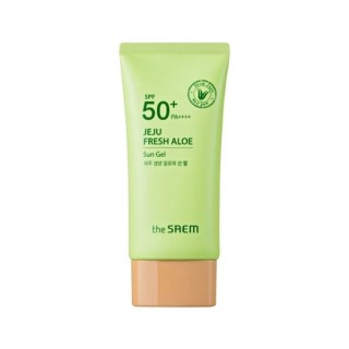 The Saem Jeju Fresh Aloe Facial Sunscreen Cream-Gel SPF50 +