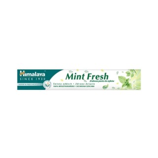 Himalaya ziołowa Pasta do zębów na wrażliwe i krwawiące dziąsła oraz świeży oddech Mint Fresh 75 ml