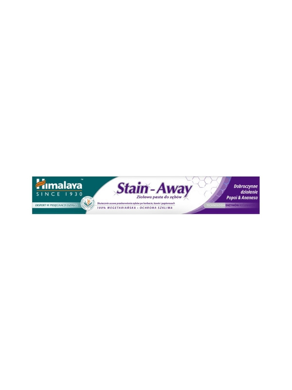 Himalaya Herbal Toothpaste for Stain-Away Discoloration 75 ml