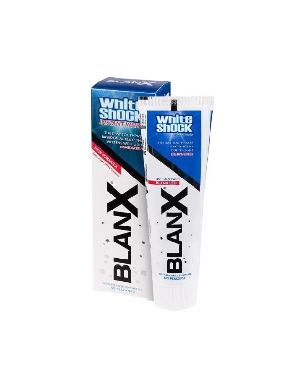 BlanX White Shock wybielająca Pasta do zębów 75 ml