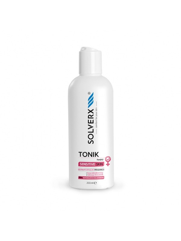 Solverx Sensitive Skin delikatny Tonik wyrównujący pH skóry 200 ml