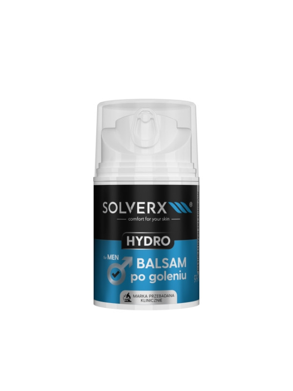 Solverx for Men Hydro Moisturizing aftershave balm for men 50 ml