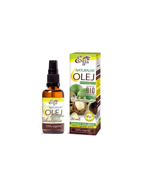 Etja Naturalny Olej Makadamia BIO 50 ml