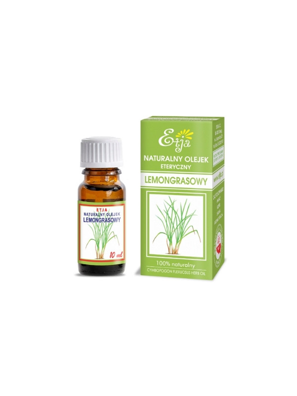 Etja Naturalny Olejek eteryczny Lemongrasowy 10 ml