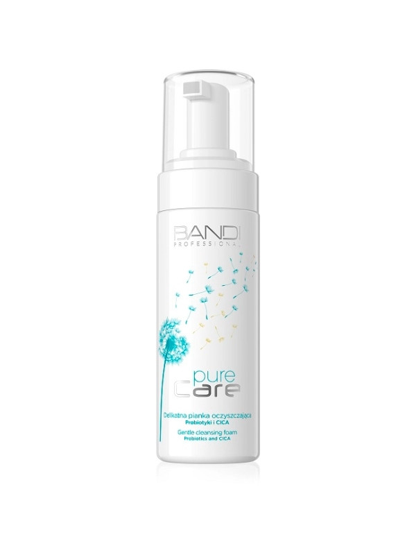 Bandi Pure Care delikatna Pianka do twarzy oczyszczająca Probiotyki + CICA 150 ml