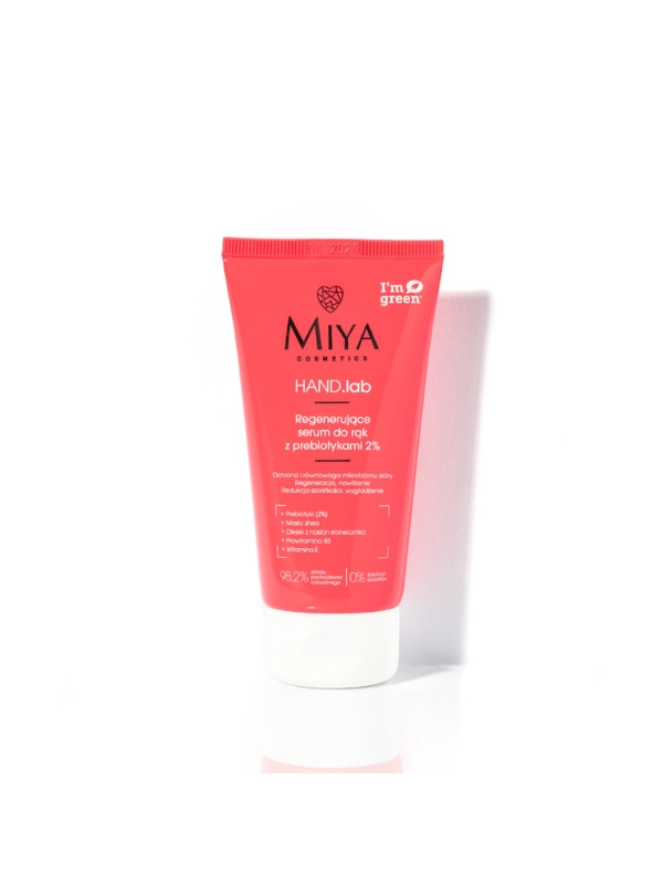 Miya Cosmetics HAND.lab regenerating hand Serum with prebiotics 2% 75 ml