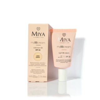 Miya Cosmetics myBBcream light Face Cream BB SPF30 fair skin 40 ml