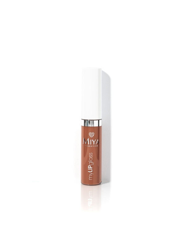 Miya Cosmetics myLIPgloss natural moisturizing Lip gloss with oils, waxes and vitamins Nude 9 ml