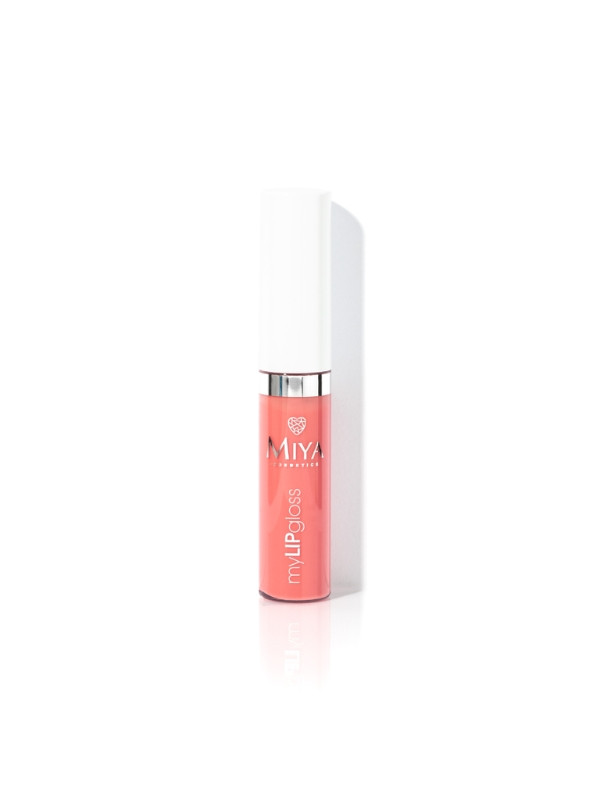 Miya Cosmetics myLIPgloss natural moisturizing lip gloss with oils, waxes and vitamins Pure Rose 9 ml