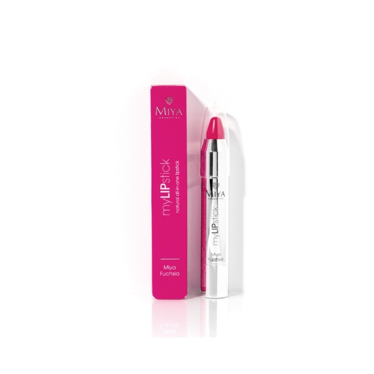 Miya Cosmetics myLIPstick natural nourishing lipstick All-in-one Fuchsia 2, 5 g