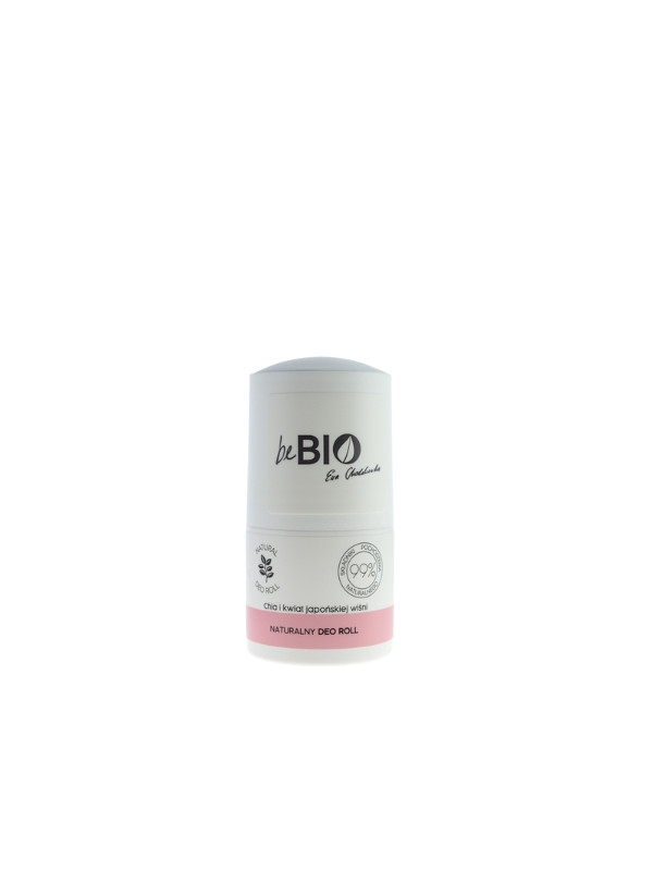 beBIO Ewa Chodakowska natural Deo roll-on Chia and Japanese Cherry Blossom 50 ml