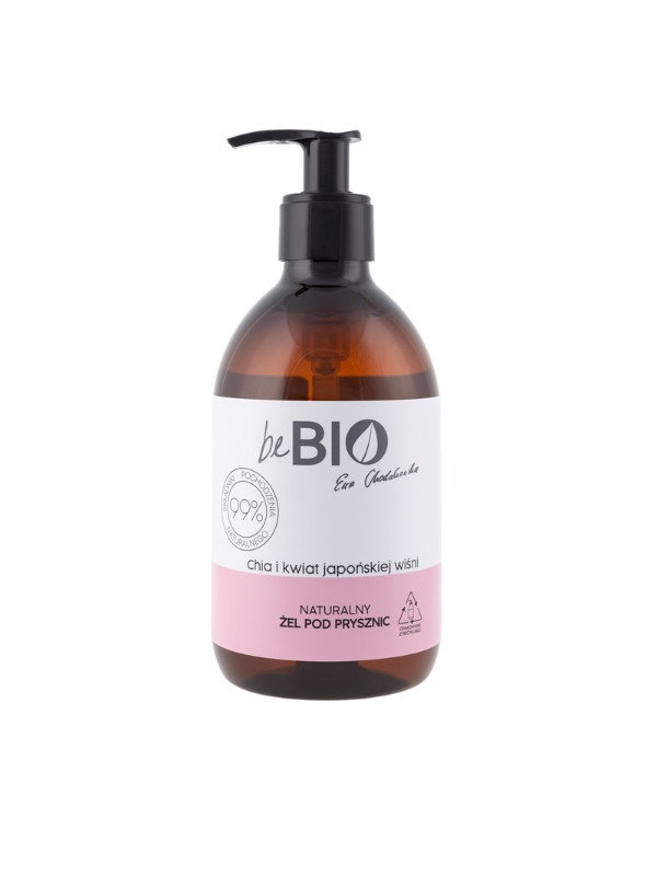 beBIO Ewa Chodakowska Natural Shower Gel with Chia Seed Extract and Japanese Cherry Blossom 400 ml