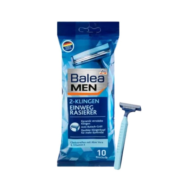 Balea Men Disposable Double Blade Razors 10 Pieces
