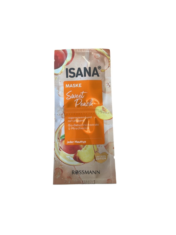 Isana Maseczka do twarzy Sweet Peach 2x8 ml