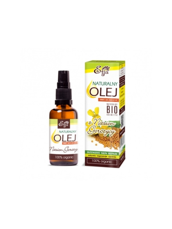 Etja Naturalny Olej z nasion Gorczycy BIO 50 ml