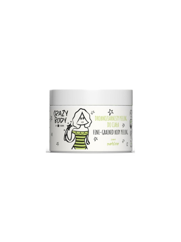 HiSkin Crazy Body drobnoziarnisty Peeling do ciała Mohito 300 ml