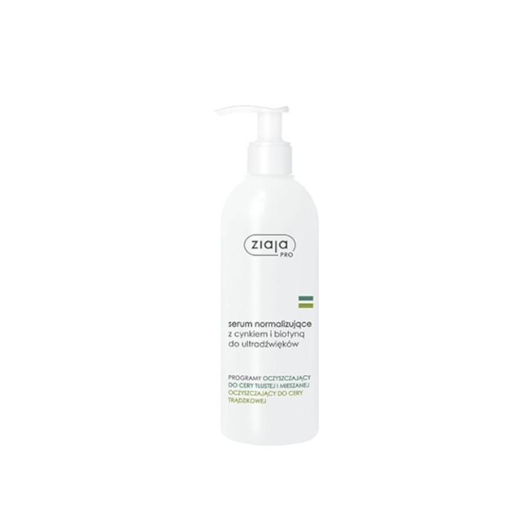 Ziaja Pro normalizing face Serum for ultrasounds with Zinc and Biotin 270 ml