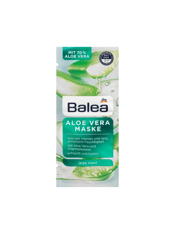 Balea Face mask Aloe Vera 2x8 ml