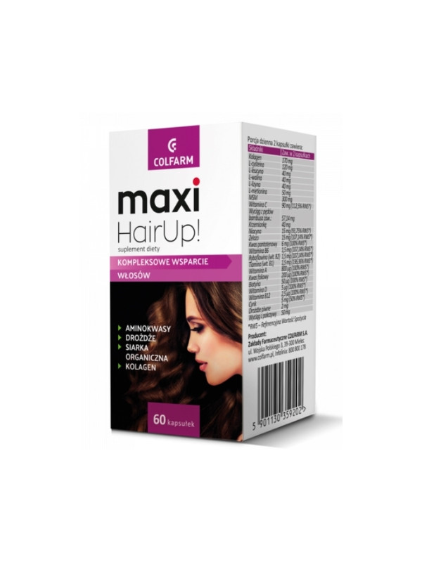 Maxi HairUp! 60 tabletek