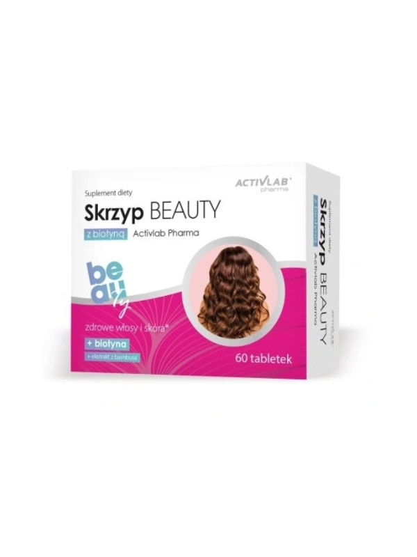 Skrzyp Beauty z biotyną 60 tabletek