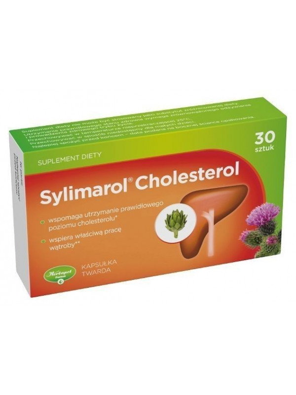 Sylimarol Cholesterol 30 kapsułek