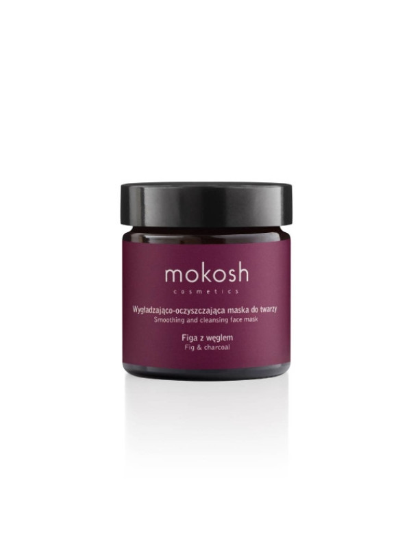 Mokosh smoothing and cleansing Fig face mask with charcoal 60 ml