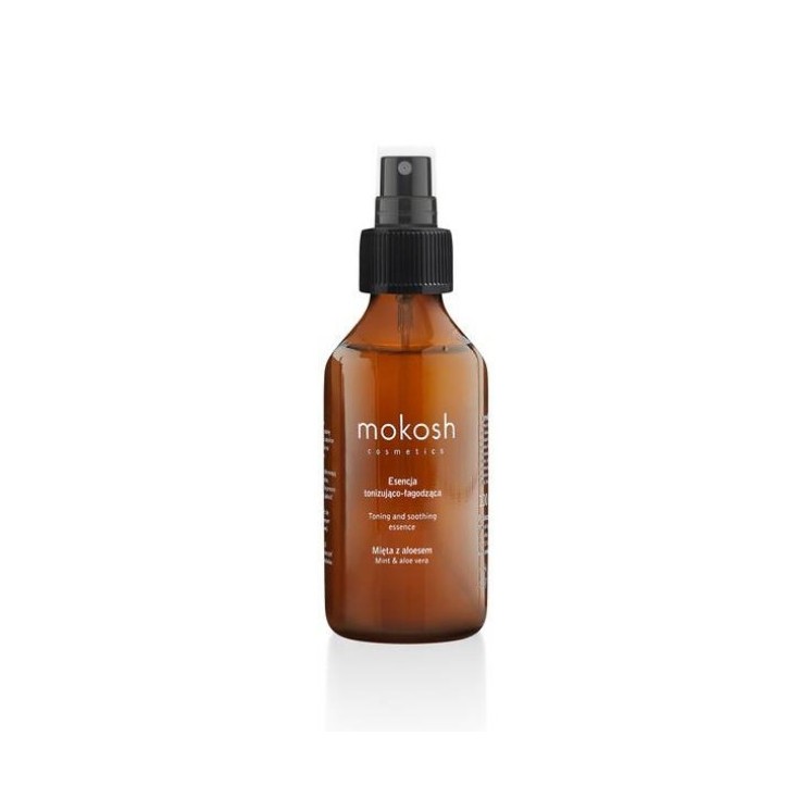 Mokosh tonizująco-łagodząca Esencja do twarzy Mięta z Aloesem 100 ml
