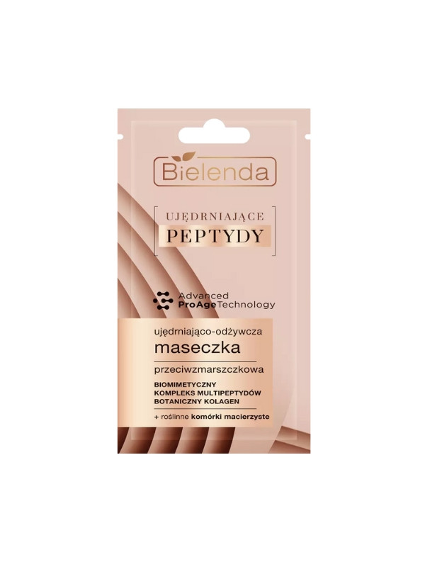 Bielenda Ujędrniające Peptydy Nourishing and firming face mask 8 g