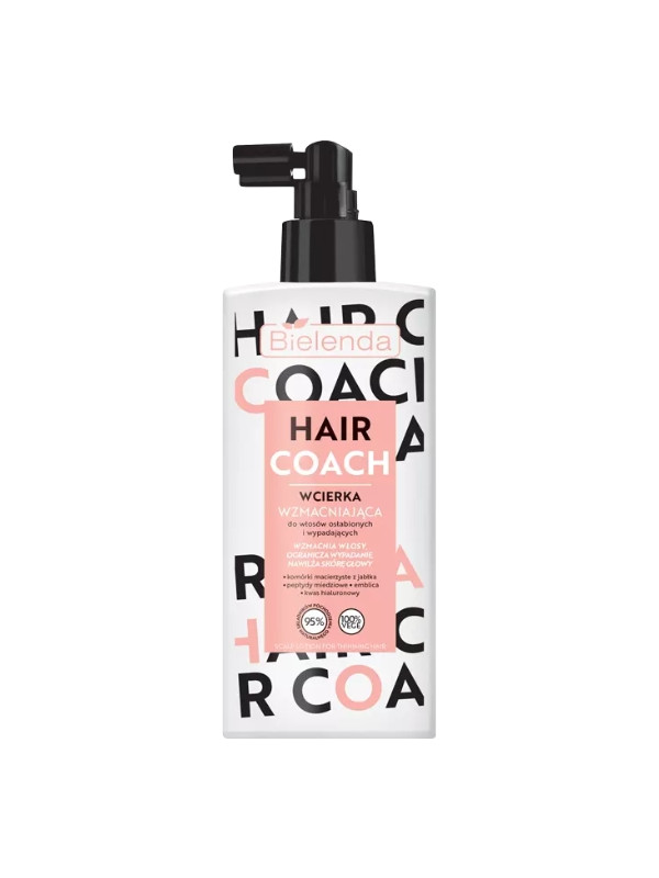 Bielenda Hair Coach wzmacniająca Wcierka do włosów osłabionych i wypadających 150 ml