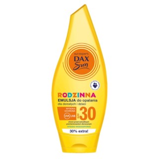 Dax Sun family Sunbathing emulsion for children and adults SPF30 250 ml