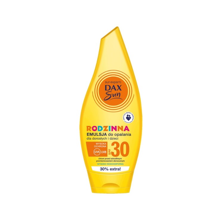 Dax Sun rodzinna Emulsja do opalania dla dzieci i dorosłych SPF30 250 ml