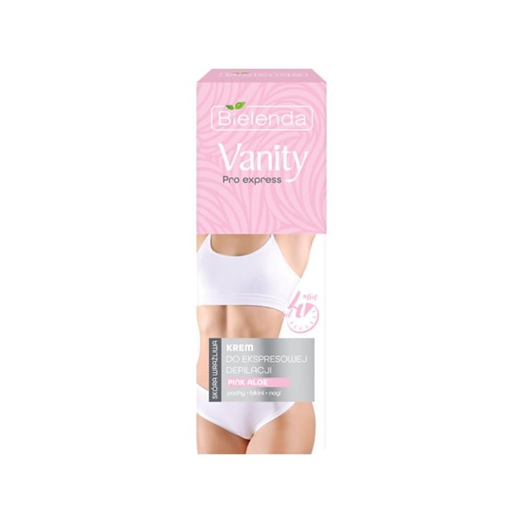 Bielenda Vanity Pro Express Cream for express body depilation Pink Aloe 75 ml