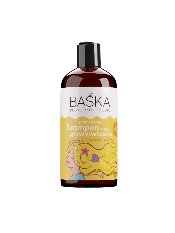 Baśka prebiotic hair shampoo Yoghurt-milk 500 ml