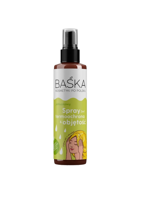 Baśka termoochronny Spray do włosów 2w1 Jabłko 200 ml