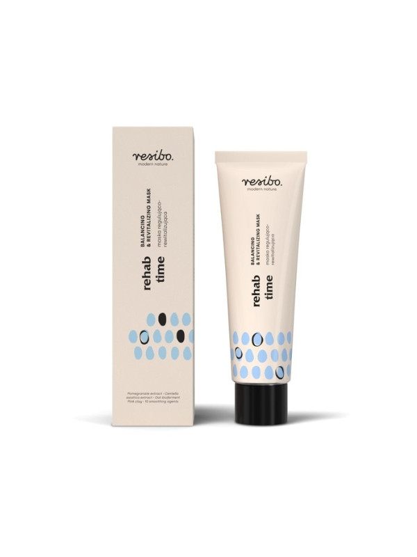 Resibo Rehab Time regulating and revitalizing face mask 50 ml