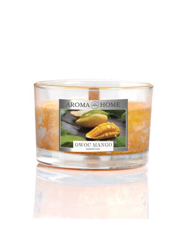 Aroma Home Unique Fragrance Mango scented candle 115 g