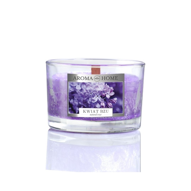 Aroma Home Unique Fragrance Świeca zapachowa Kwiat Bzu 115 g